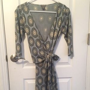 Ann Taylor patterned dress